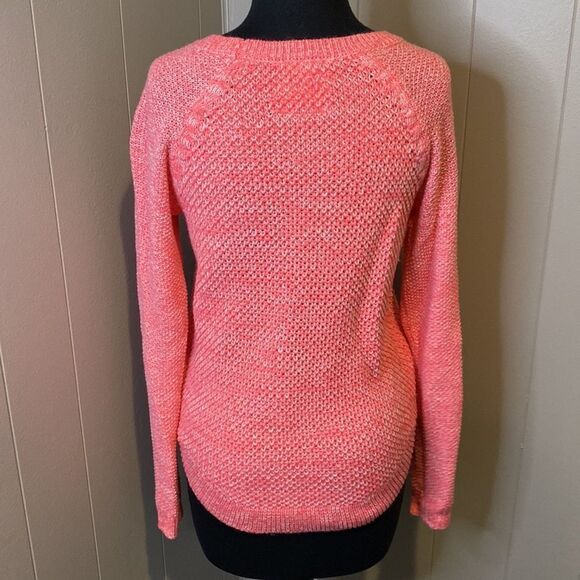 Perfect Pullover Women’s Medium Crochet Long Sleeve Sweater Crewneck - Picture 6 of 9